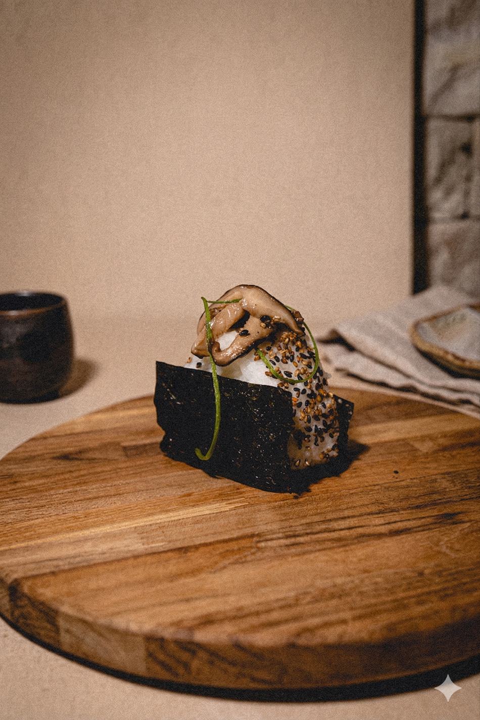 Onigiri close-up